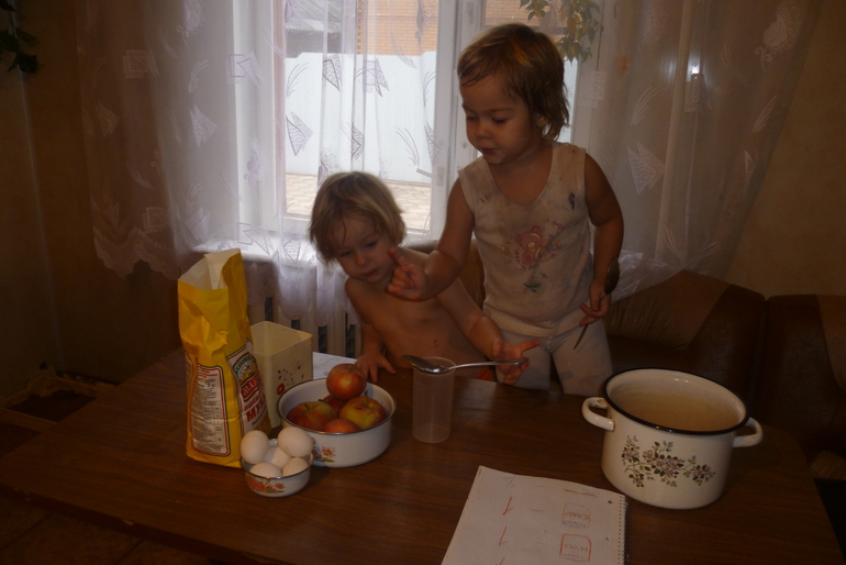 ФМ Готовим вместе с детьми. Шарлотка