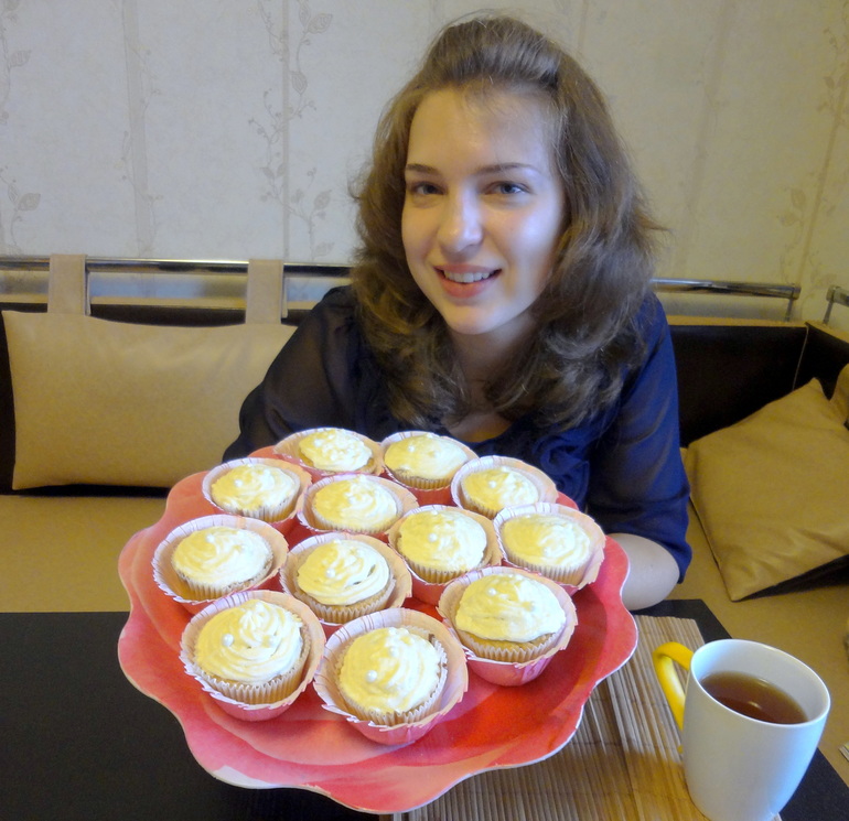Капкейки на ДР лучшей подруги!