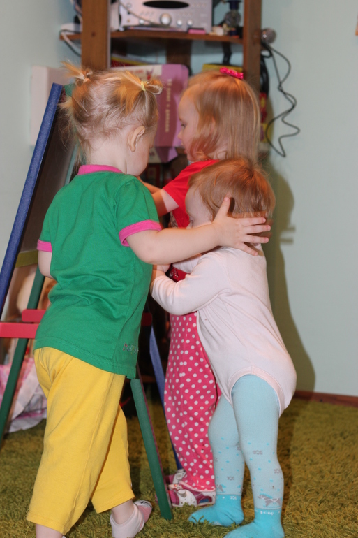 Ощутила себя в роли мамы трех погодок )))