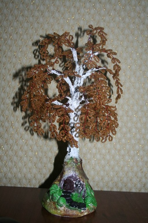 Янтарная береза