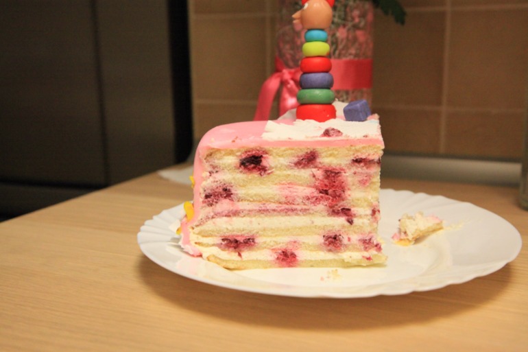 Огромное спасибо за чудесный тортик!