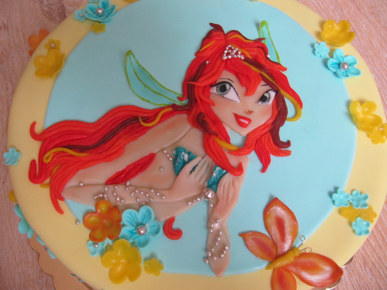 Фея и мишка.