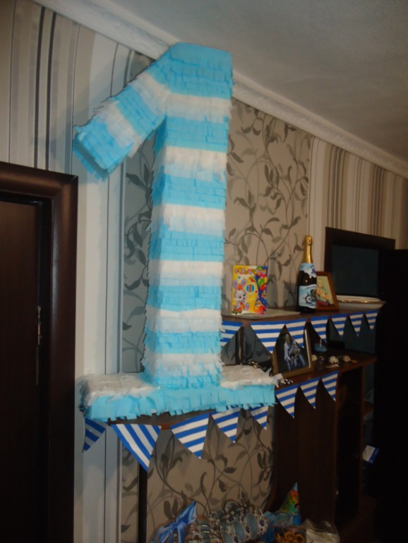 Первый день рождение нашего любимого морячка