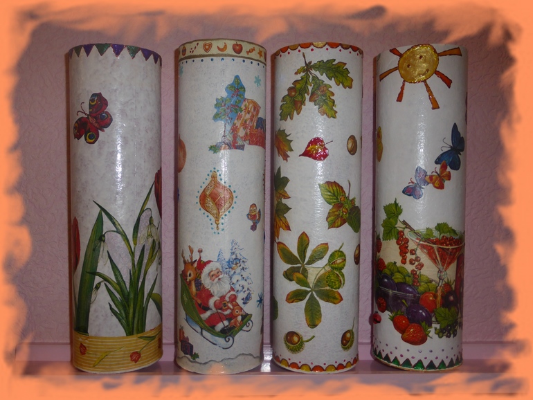 Вазы "Времена года"