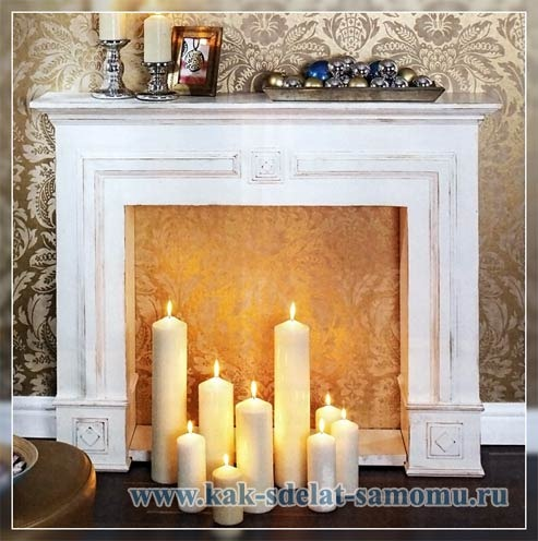 Фальш камины в интерьерах