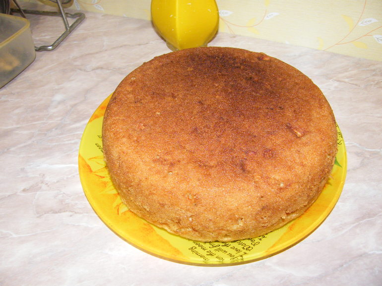 Первая выпечка))