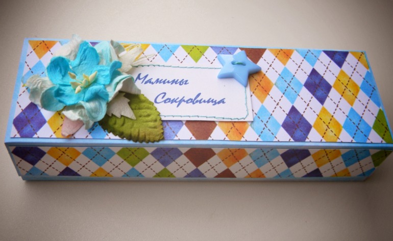 Первые коробочки.