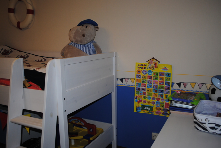 Комната моего капитана.