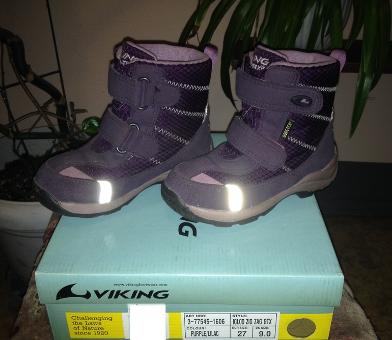 Зимние ботинки Viking 27 разм, 1600р