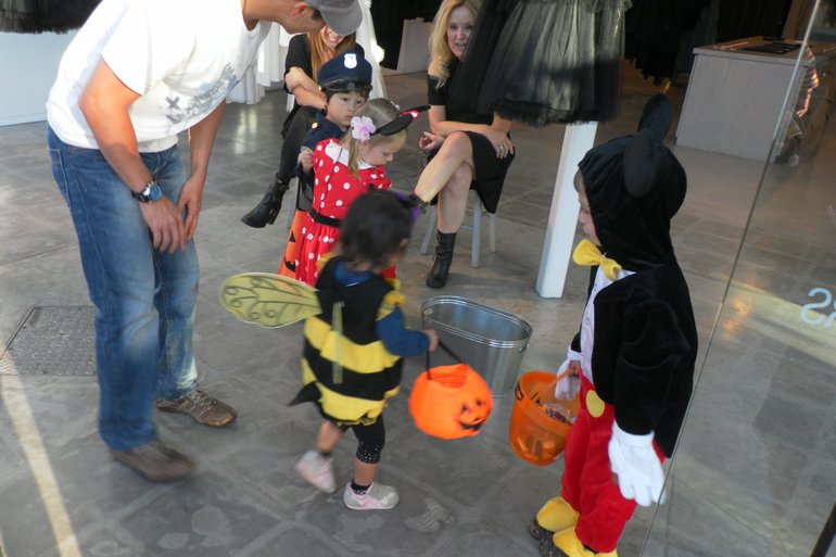 наш осенний детский поход по магазинам за