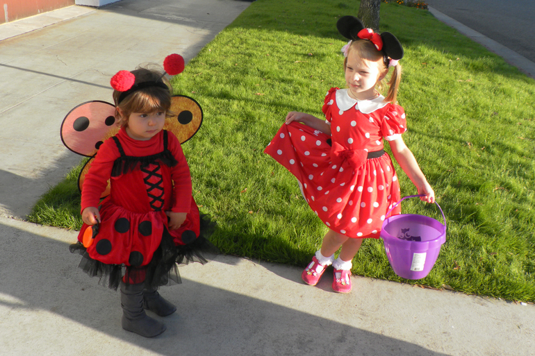 наш осенний детский поход по магазинам за