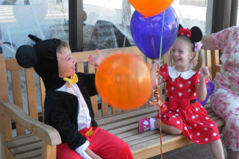 наш осенний детский поход по магазинам за