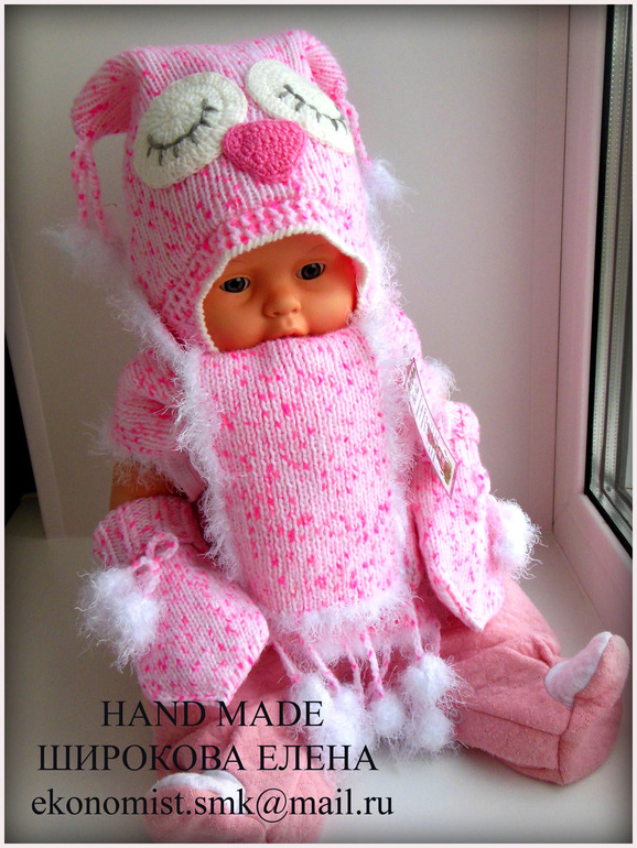 Совка-Сонька!Освоила таки спицы!