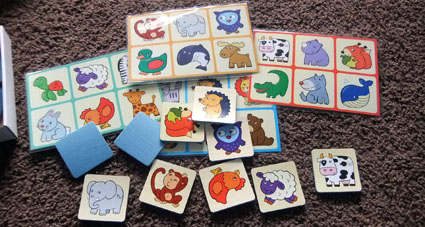 Первые игры малыша