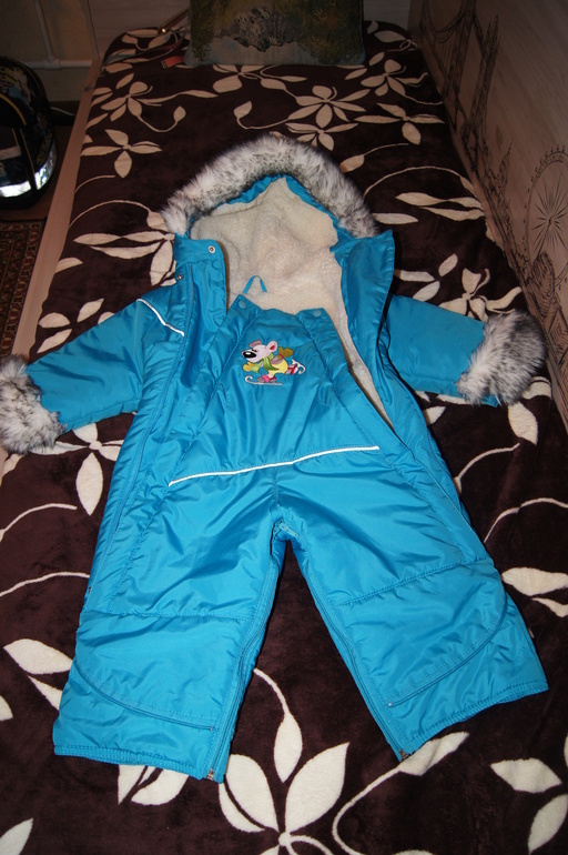 Зимний комбинезон от 0 до 1,5 лет