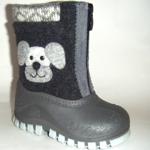 Валенки Капика с резиновой калошей