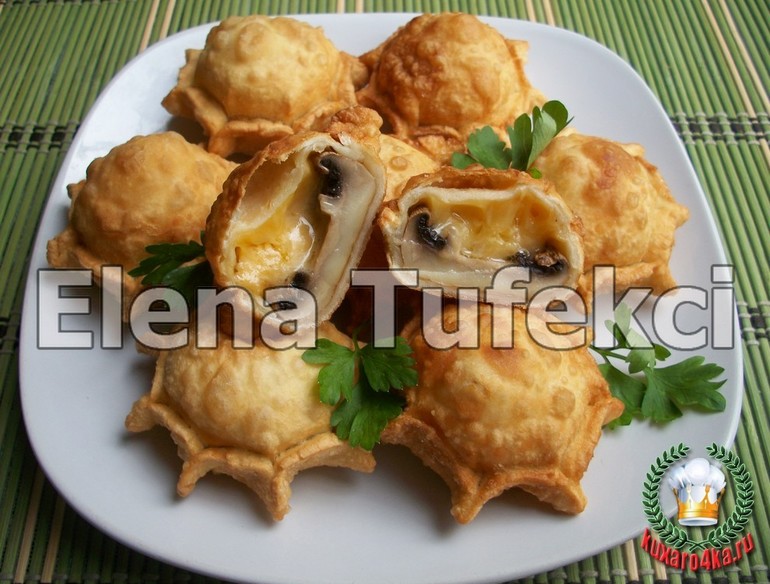 Пирожки «Грибные бомбочки»