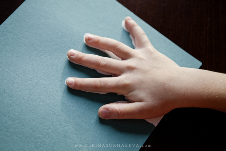 Мастер-класс по созданию новогодней открытки - команда снеговиков