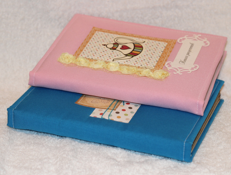 Первые блокноты с нуля в тканевой обложке