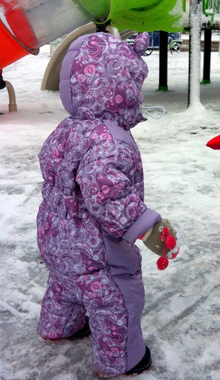 Зимний комбез - моя первая работа