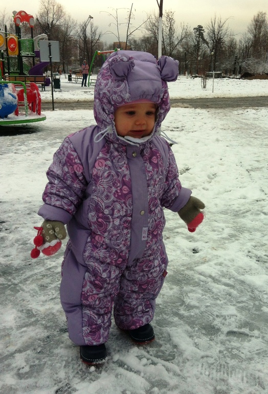 Зимний комбез - моя первая работа