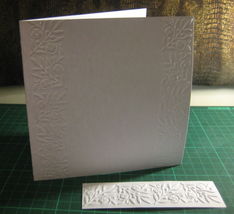 Обменяюсь вырубкой и тиснением.