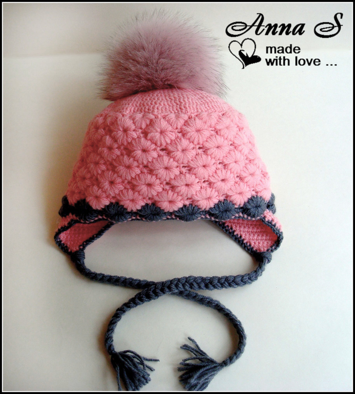 Объемная шапочка