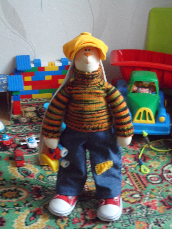 мальчик-зайчик.