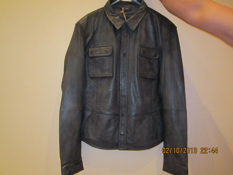 Куртка мужская кожа!