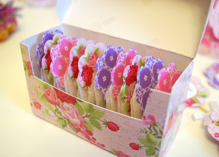 Нежный шебби набор для годовасия Ники