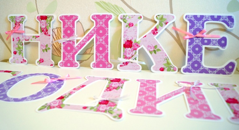 Нежный шебби набор для годовасия Ники