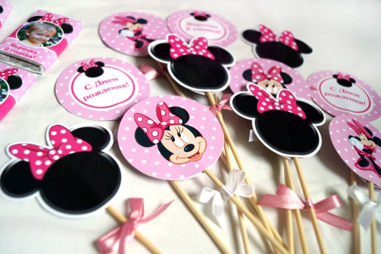 День рожения с Минни Маус