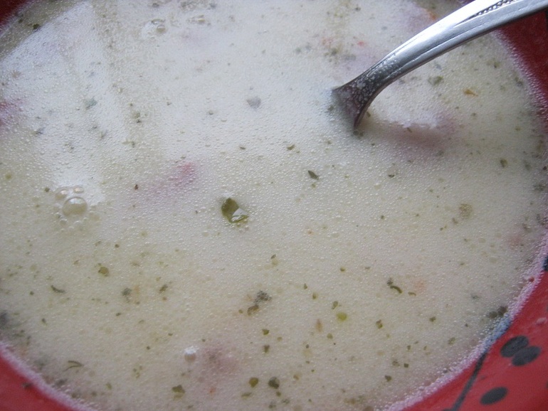 Суп из плавленого сырка