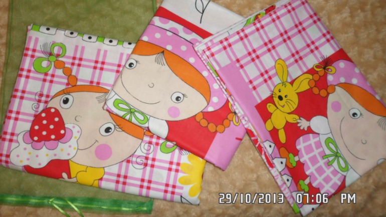 Сшила постельное белье