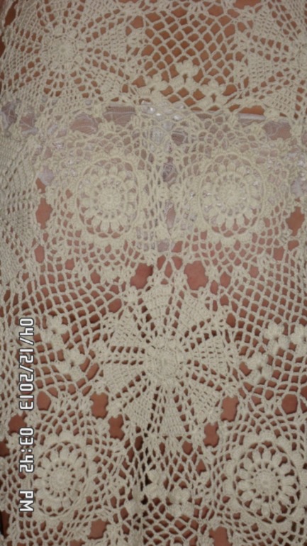 Платье крючком от Евы