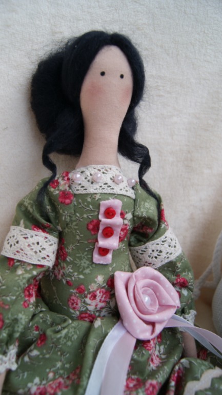 Кукла "Роза в дымке"