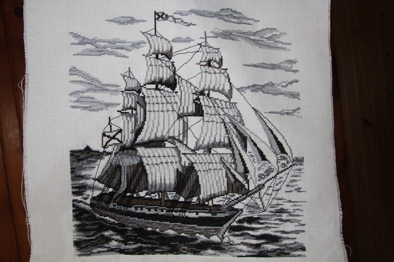 Парусник готов к большому плаванию!!! Дело осталось за малым- достойно оформить