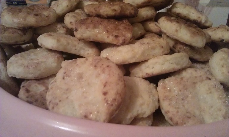 Печенюшки творожные простые