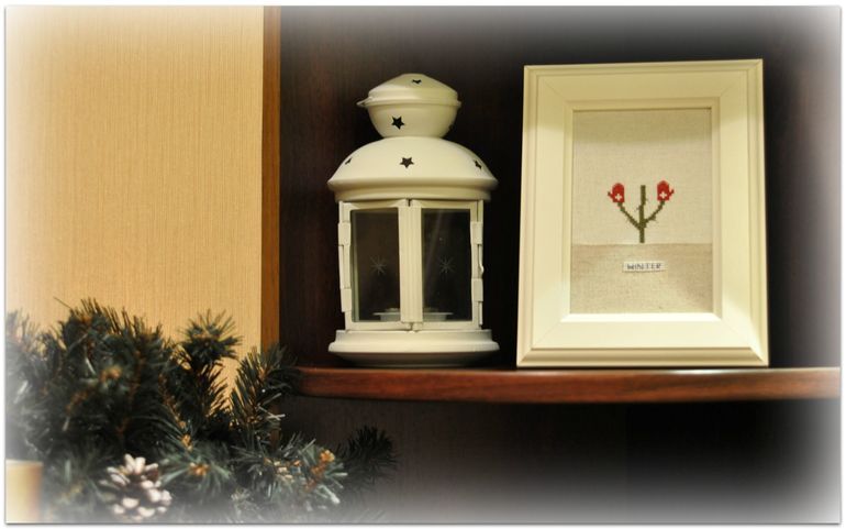 Ну, и наше новогоднее украшение квартиры!