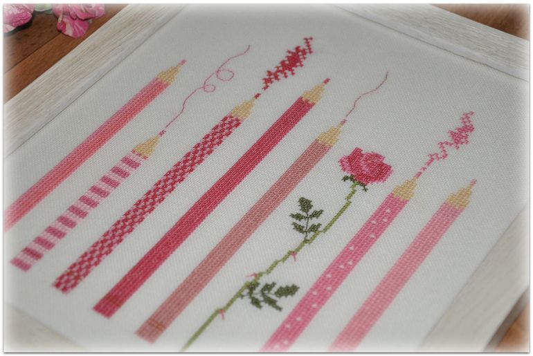 Карандаши и роза, Казуко Аоки