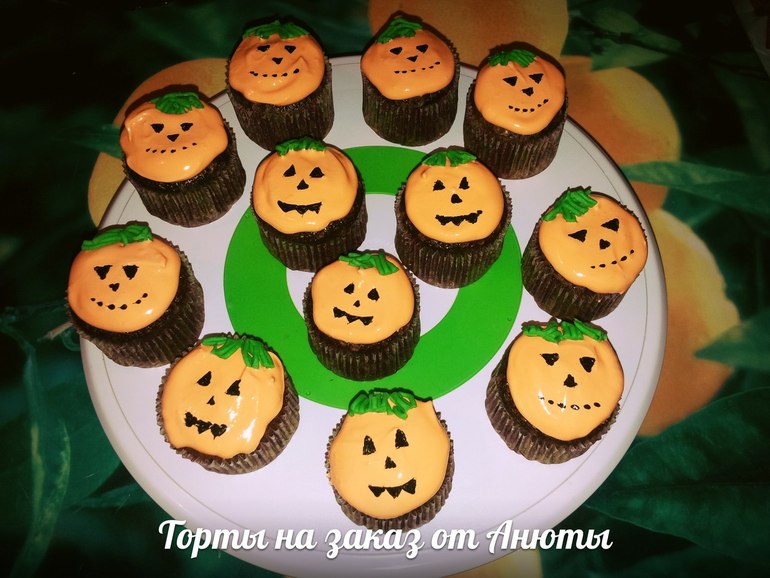 Капкейки на Хэллоуин