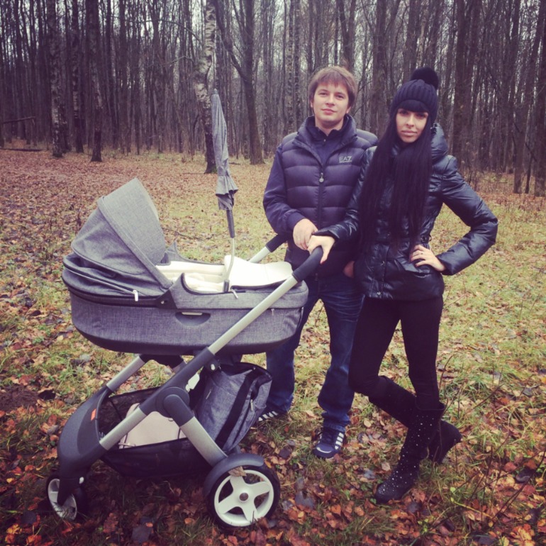 Stokke Crusi. и в зимнем прикиде)