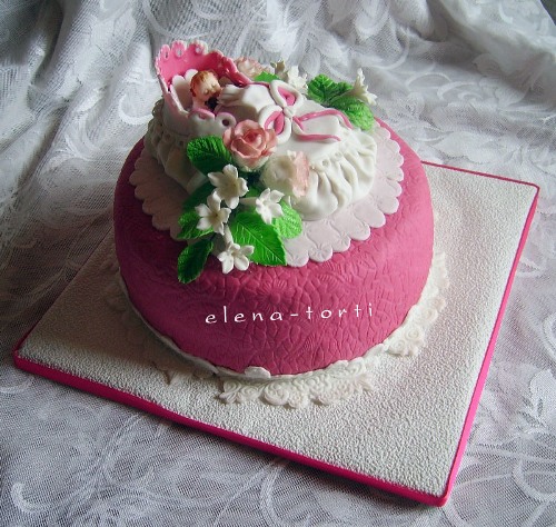 Тортик для Лерочки на годик