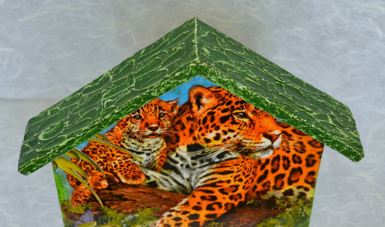 Ключница " Леопарды"