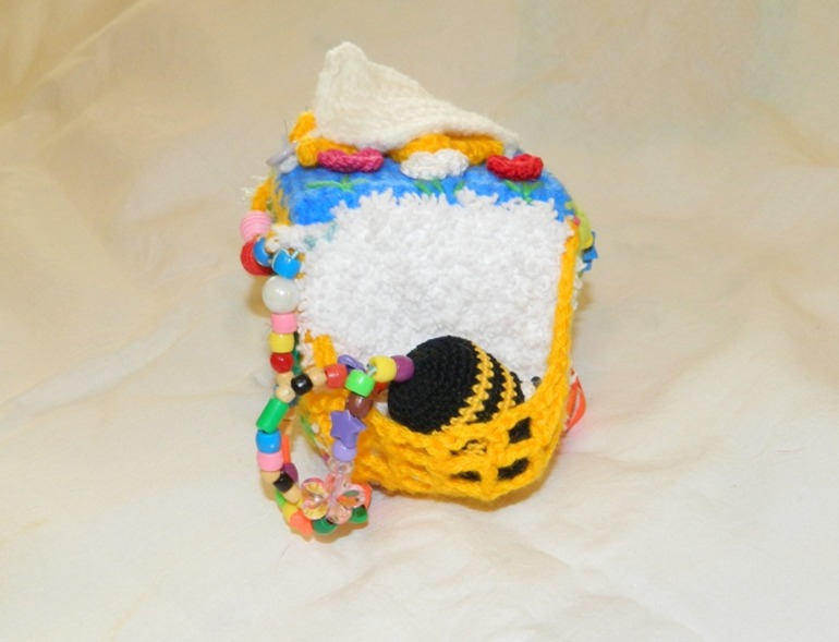 Развивающий кубик для малыша 7 мес.