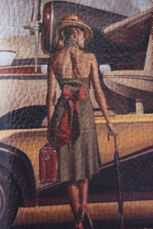 Декупаж на коже...