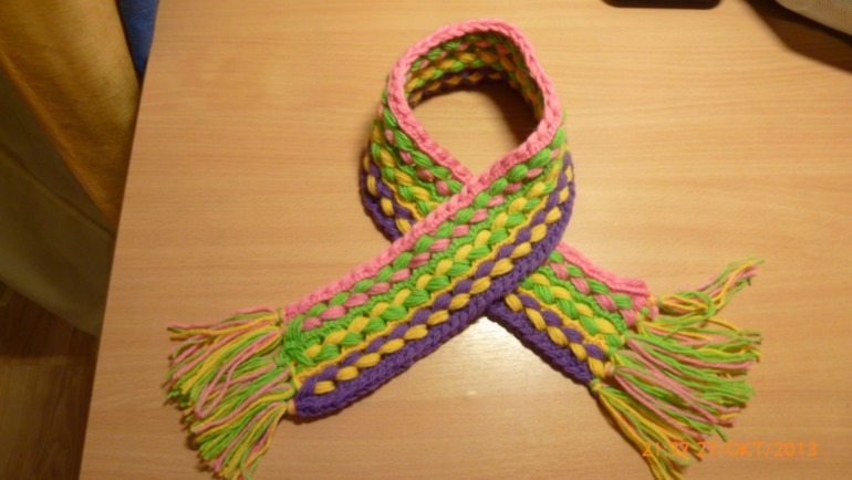 шарфик на линейке