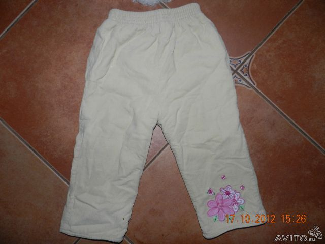 Комплект из шубки и штанов