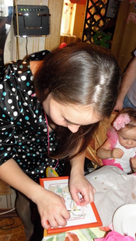 Годовасие Евангелины.Много фоток)