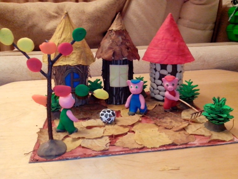 Наша осенняя поделочка